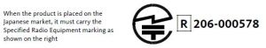 日本无线Telec认证